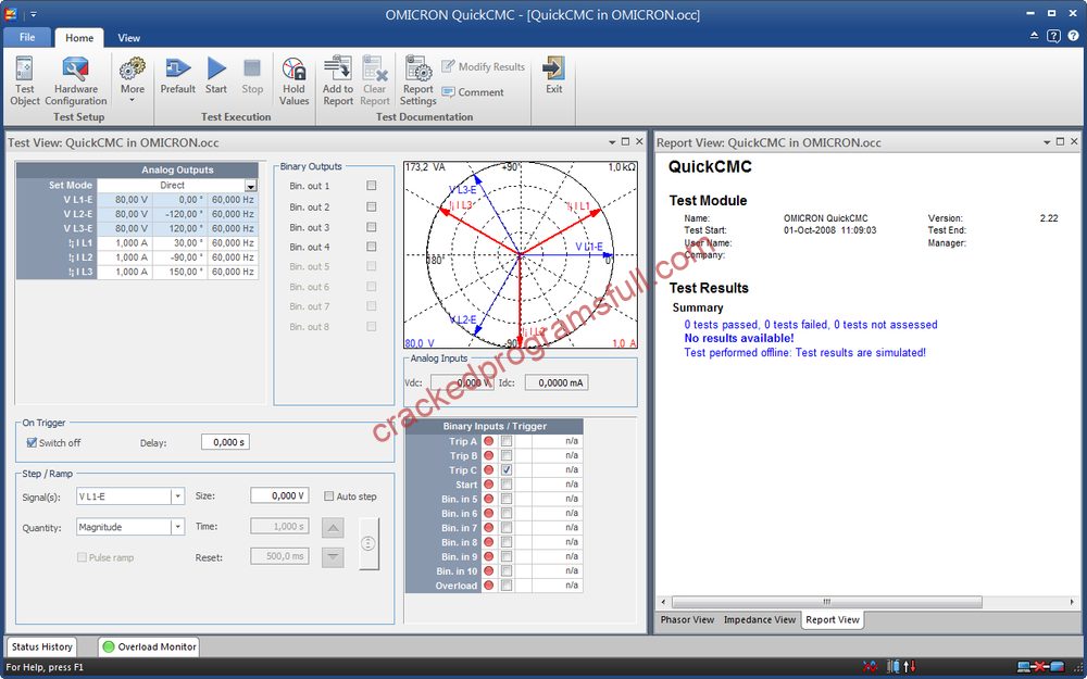 omicron test universe software 2.4